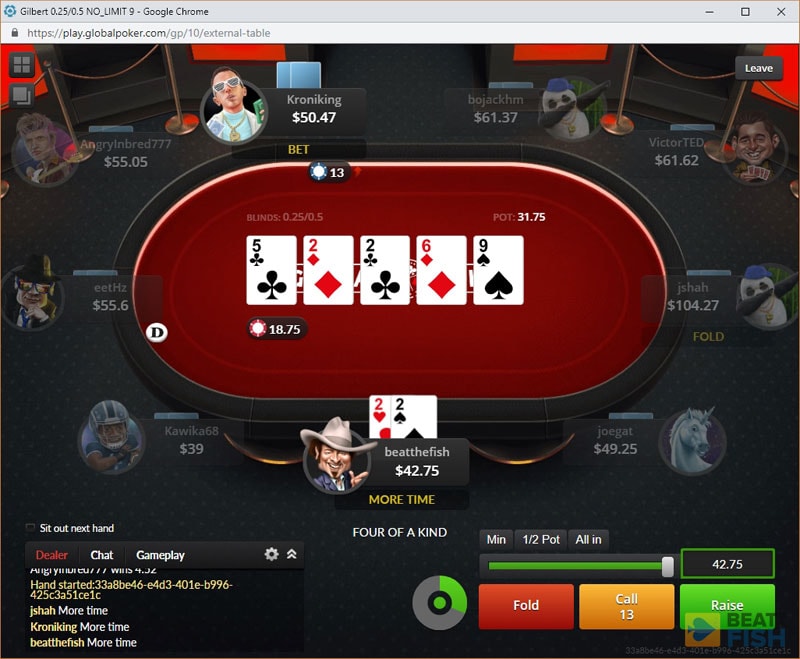 Global Poker Review for April 2021 50 SC Free HACK