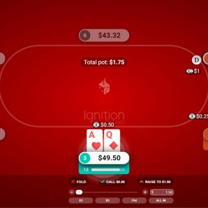 ignition casino leave cash game