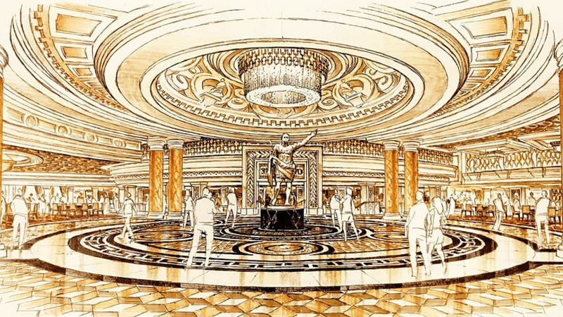 Allard & Conversano Caesars Palace casino plan
